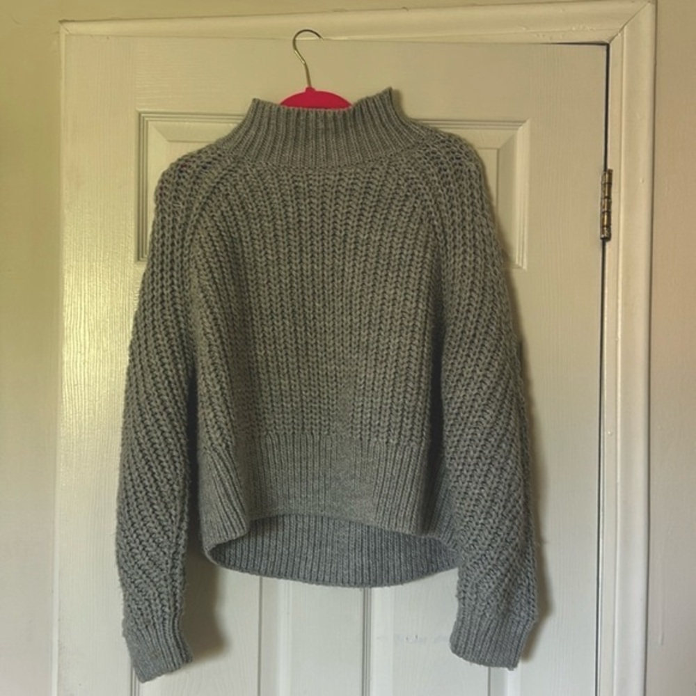 Blue/Gray Knit Sweater